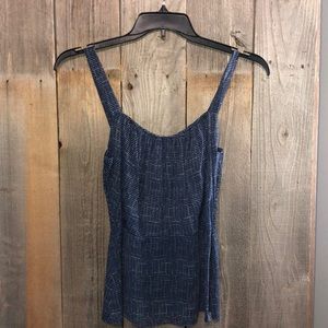Cabi Size 10 Elastic Waistline Sumer Tank Top